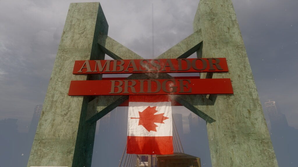 Freedon Convoy – Ambassador Bridge