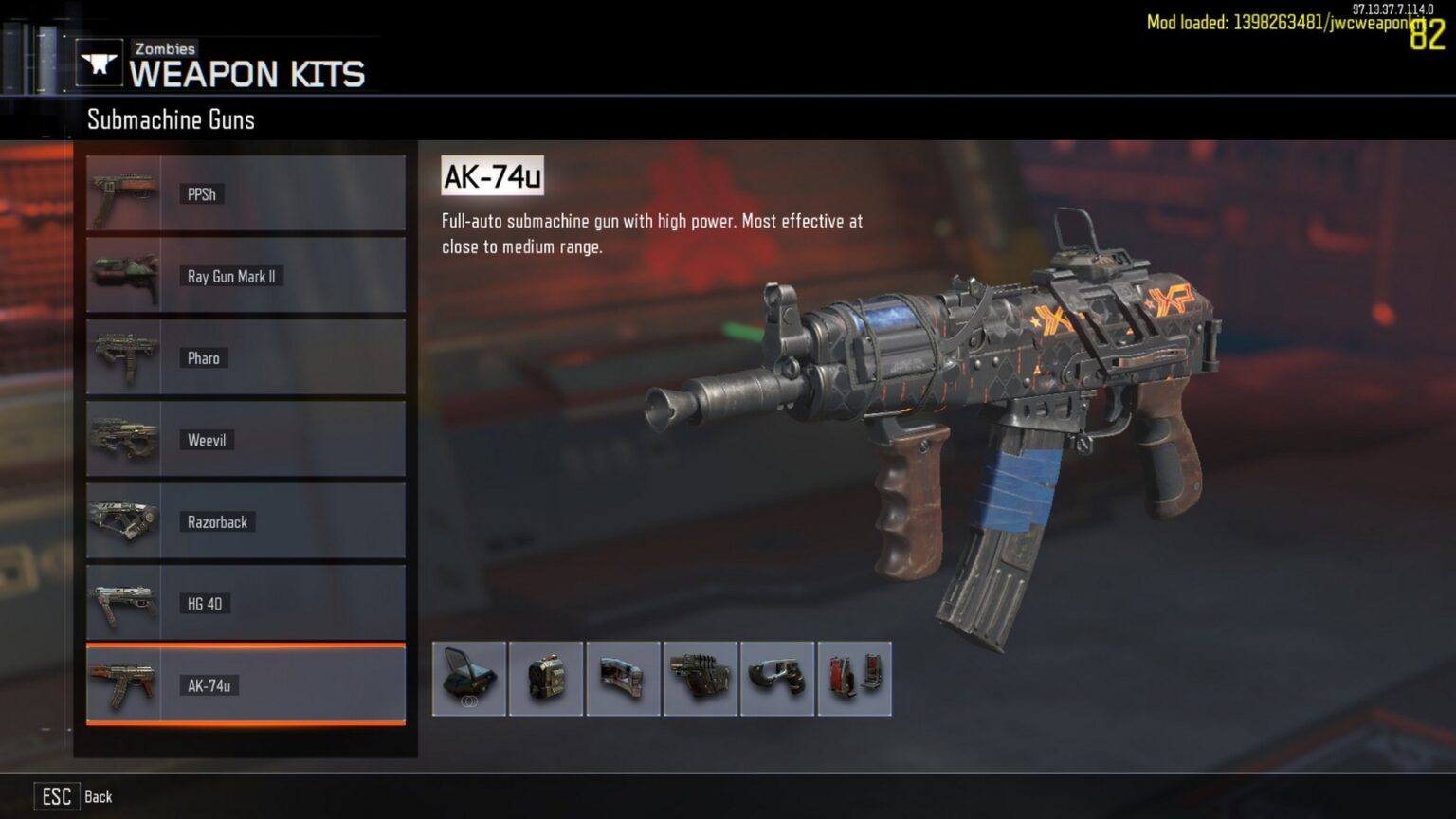 Weapon Kits + callofdutyrepo BO3 Zombie Mods July 16, 2018